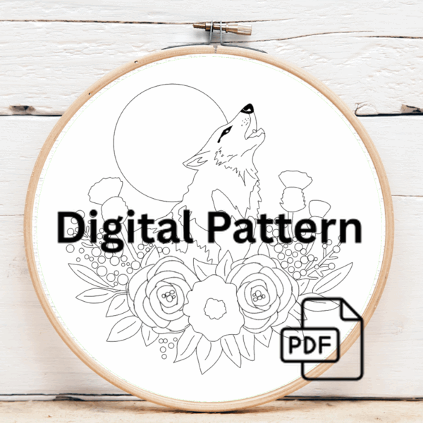 embroidery-wolf-flowers-full-moon