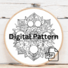 embroidery-black-background-gold-red-flower-design