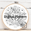 embroidery-bunch-flowers-wooden-surface-4