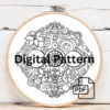 embroidery-clock-flowers-black-background