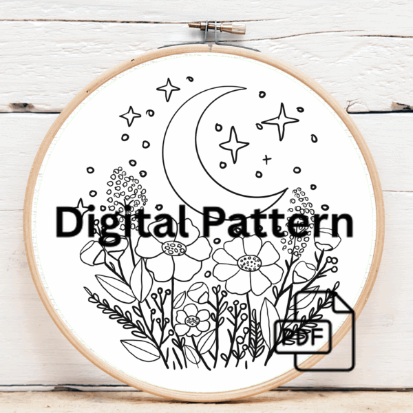 embroidery-crescent-flowers-black-surface