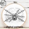 close-up-clock-chains-lock-11