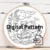 close-up-cross-stitched-picture-cat-pirate-costume