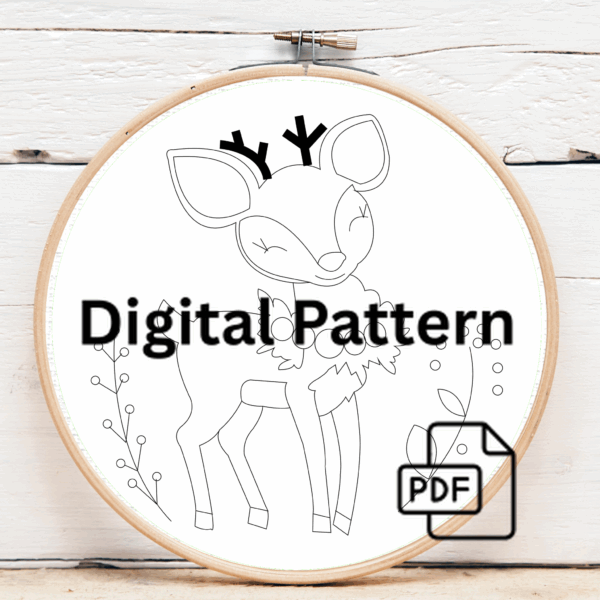 close-up-cross-stitched-picture-deer-2