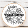 close-up-cross-stitched-picture-flower-arrangement